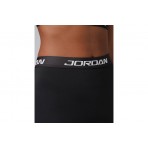 Jordan Sport Essentials Dri-FIT High-Waisted Γυναικείο Κοντό Κολάν Μαύρο, Λευκό