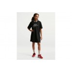Nike Sportswear Jersey Παιδικό Φόρεμα Mini Μαύρο, Λευκό