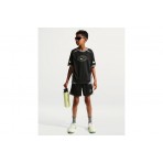 Nike Multi Dri-FIT Παιδικό Κοντομάνικο T-Shirt Μαύρο, Γκρι, Λευκό