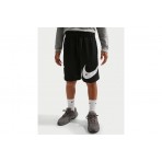 Nike Sportswear Club French Terry Παιδική Αθλητική Βερμούδα Μαύρη, Λευκή