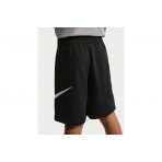 Nike Sportswear Club French Terry Παιδική Αθλητική Βερμούδα Μαύρη, Λευκή