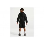 Nike Sportswear Club French Terry Παιδική Αθλητική Βερμούδα Μαύρη, Λευκή