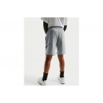 Nike Sportswear Club French Terry Παιδική Αθλητική Βερμούδα Γκρι Ανοιχτό, Μαύρη