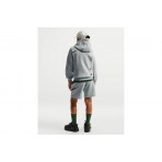 Nike Sportswear Club French Terry Παιδική Αθλητική Βερμούδα Γκρι Ανοιχτό, Μαύρη
