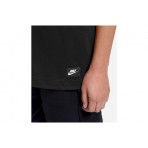 Nike Παιδικό Κοντομάνικο T-Shirt Μαύρο, Γκρι Σκούρο
