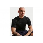 Nike Tech Dri-FIT Ανδρικό Κοντομάνικο T-Shirt Μαύρο, Ανθρακί