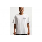 Nike ACG Dri-FIT Ανδρικό Κοντομάνικο T-Shirt Εκρού, Πορτοκαλί, Μαύρο