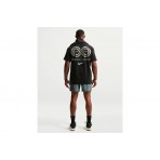 Nike Training Ανδρικό Κοντομάνικο T-Shirt Μαύρο