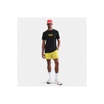 Nike Dri-FIT Running Ανδρικό Κοντομάνικο T-Shirt Μαύρο
