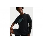 Nike Dri-FΙΤ Ανδρικό Κοντομάνικο T-Shirt Μαύρο, Φυστικί