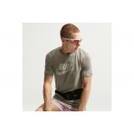Nike Dri-FΙΤ Ανδρικό Κοντομάνικο T-Shirt Χακί