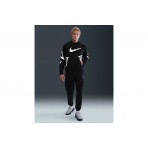 Nike Sportswear Club Fleece Ανδρικό Φούτερ με Κουκούλα Μαύρο, Λευκό