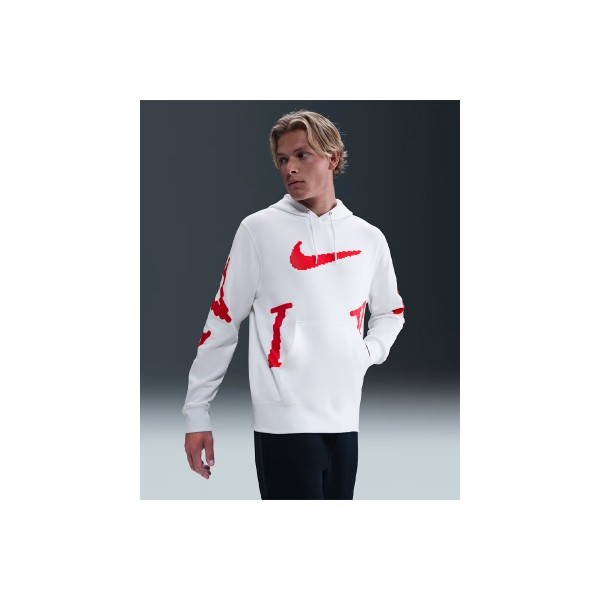 Nike Sportswear Club Fleece Hoodie Ανδρικό (IH4258 100)