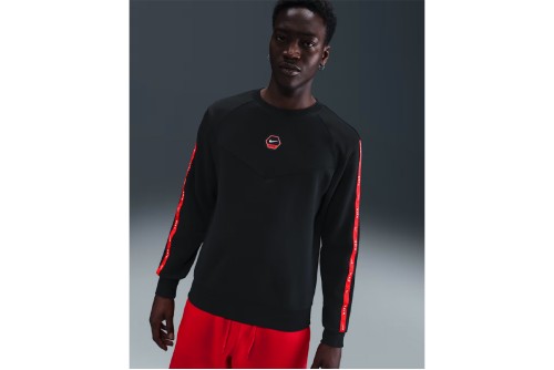 Nike Sportswear City Side Fleece Μπλούζα Με Λαιμόκοψη Ανδρική (IH4286 010)