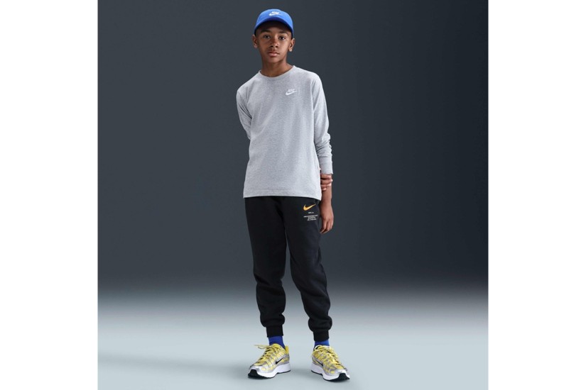 Nike Sportswear Fleece Ανδρικό Παντελόνι Φόρμας Μαύρο