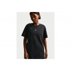 Nike Sportswear Classic Oversized Γυναικείο Κοντομάνικο T-Shirt Μαύρο