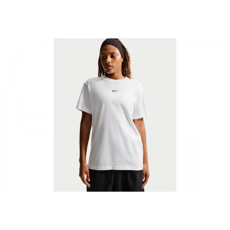 Nike Sportswear Classic Oversized Γυναικείο Κοντομάνικο T-Shirt Λευκό