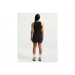 Nike Sportswear Tight Ribbed Γυναικεία Αμάνικη Μπλούζα Μαύρη