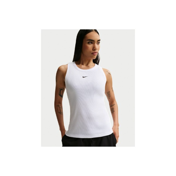 Nike Sportswear Tight Ribbed Μπλούζα Αμάνικη Γυναικεία (IH7956 100)