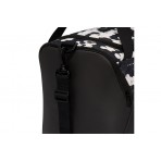 Nike Brasilia All Over Print Αθλητικός Σάκος Μαύρος, Εκρού 24L