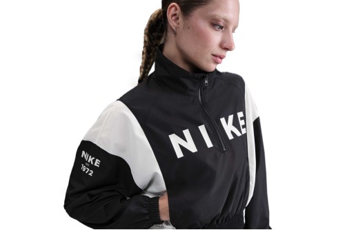 Nike Sportswear Woven Μπλούζα Με Φερμουάρ Γυναικεία (IH8478 010)