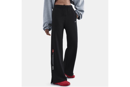 Nike Sportswear Wide-Leg Παντελόνι Φόρμας Γυναικείο (IH8482 010)