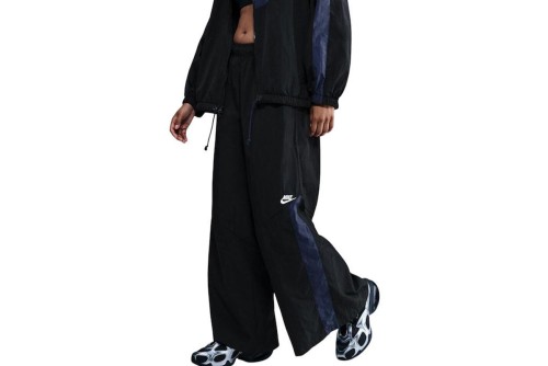 Nike Sportswear Wide-Leg Woven Παντελόνι Φόρμας Γυναικείο (IH8508 010)