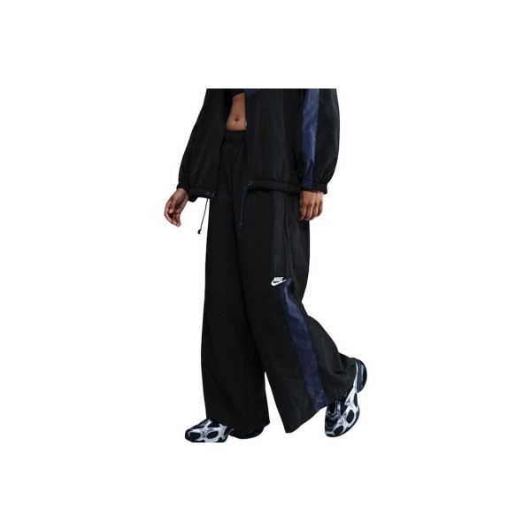 Nike Sportswear Wide-Leg Woven Παντελόνι Φόρμας Γυναικεία (IH8508 010)