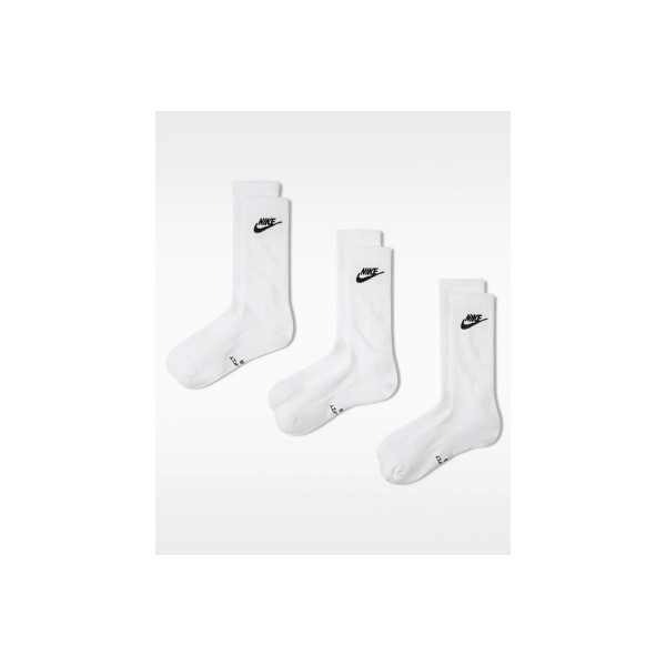 Nike Everyday Elevated Κάλτσες Ψηλές 3 Ζευγάρια (IH8522 901)