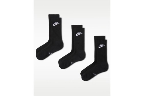 Nike Everyday Elevated Κάλτσες Ψηλές 3 Ζευγάρια (IH8522 902)