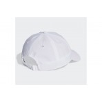 Adidas Performance Baseball Καπέλο Strapback Λευκό