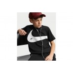Nike Sportswear Club Παιδικό Κοντομάνικο T-Shirt Μαύρο, Λευκό
