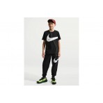 Nike Sportswear Club Παιδικό Κοντομάνικο T-Shirt Μαύρο, Λευκό