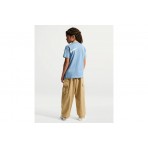 Nike Sportswear Club Παιδικό Κοντομάνικο T-Shirt Σιέλ, Λευκό
