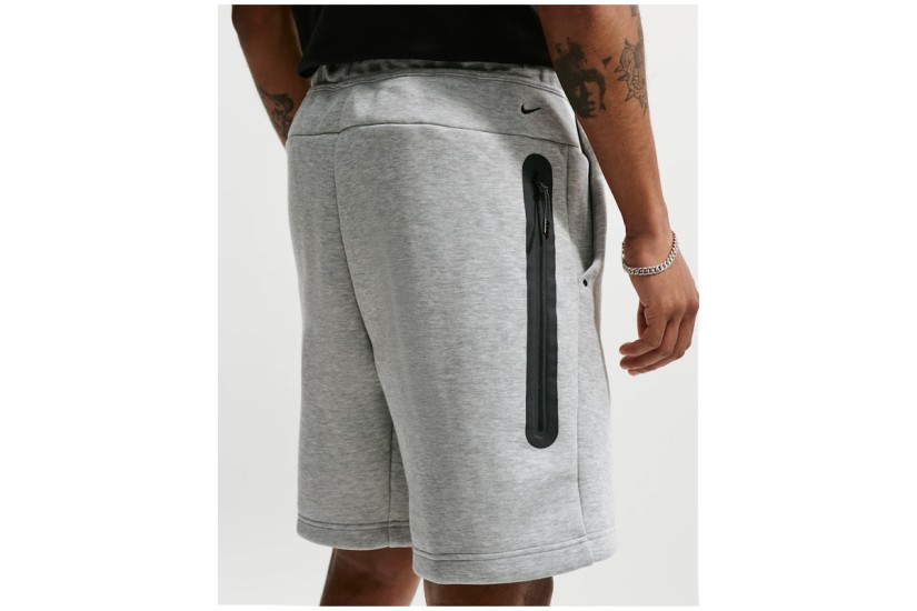 Nike Tech Fleece Ανδρική Αθλητική Βερμούδα Γκρι