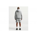 Nike Tech Fleece Ανδρική Αθλητική Βερμούδα Γκρι