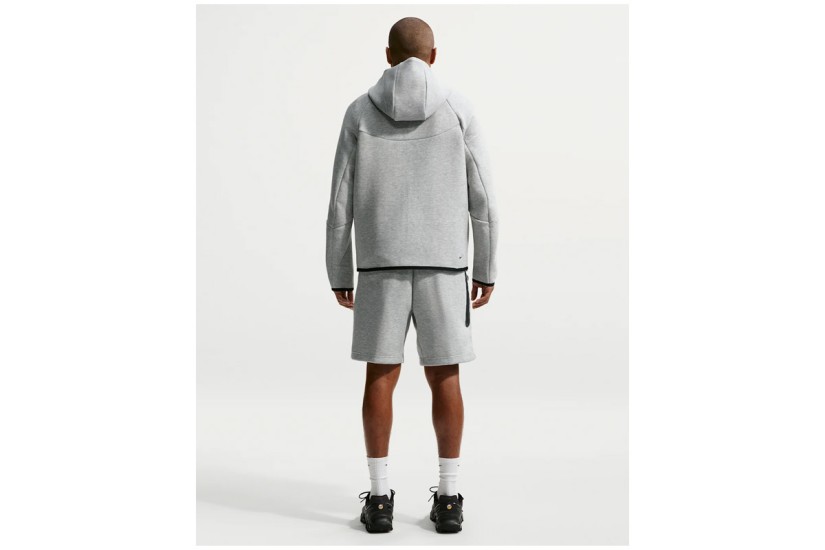 Nike Tech Fleece Ανδρική Αθλητική Βερμούδα Γκρι