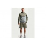 Nike Tech Fleece Ανδρική Αθλητική Βερμούδα Λαδί