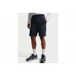 Nike Tech Fleece Ανδρική Αθλητική Βερμούδα Μπλε Σκούρο
