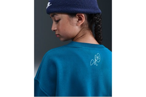 Nike Kylian Mbappe Club Fleece Μπλούζα Με Λαιμόκοψη (IM7449 301)
