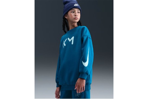 Nike Kylian Mbappe Club Fleece Μπλούζα Με Λαιμόκοψη (IM7449 301)