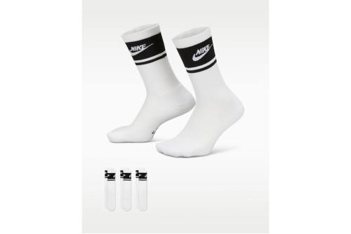 Nike Everyday Elevated Κάλτσες Ψηλές 3 Ζευγάρια (IM7949 901)