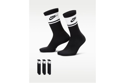 Nike Everyday Elevated Κάλτσες Ψηλές 3 Ζευγάρια (IM7949 902)