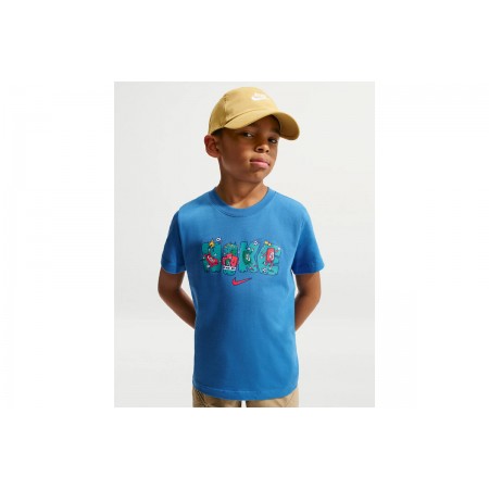 Nike Sportswear Παιδικό Κοντομάνικο T-Shirt Μπλε