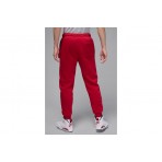 Jordan Jumpman Fleece Ανδρικό Παντελόνι Φόρμας Κόκκινο