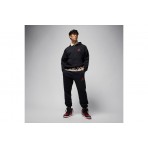 Jordan Jumpman Fleece Ανδρικό Φούτερ με Κουκούλα Μαύρο