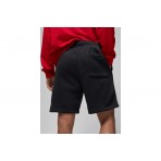 Jordan Jumpman Fleece Ανδρική Βερμούδα Μαύρη