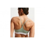 Nike Indy Sports Γυναικείο Μπουστάκι Φυστικί, Λευκό