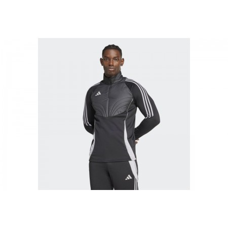 Adidas Performance Tiro24 Winterized Μπλούζα Προπόνησης Με Φερμουάρ 