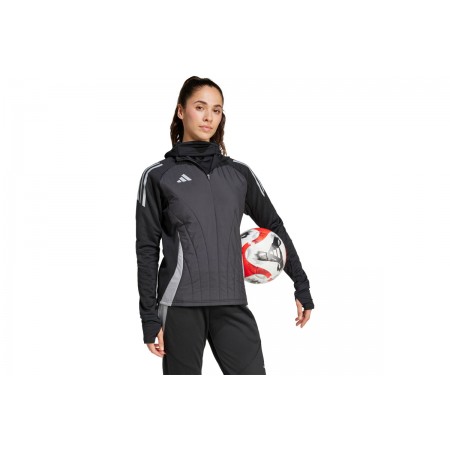 Adidas Performance Tiro24 Winterized Μπλούζα Προπόνησης Με Φερμουάρ 